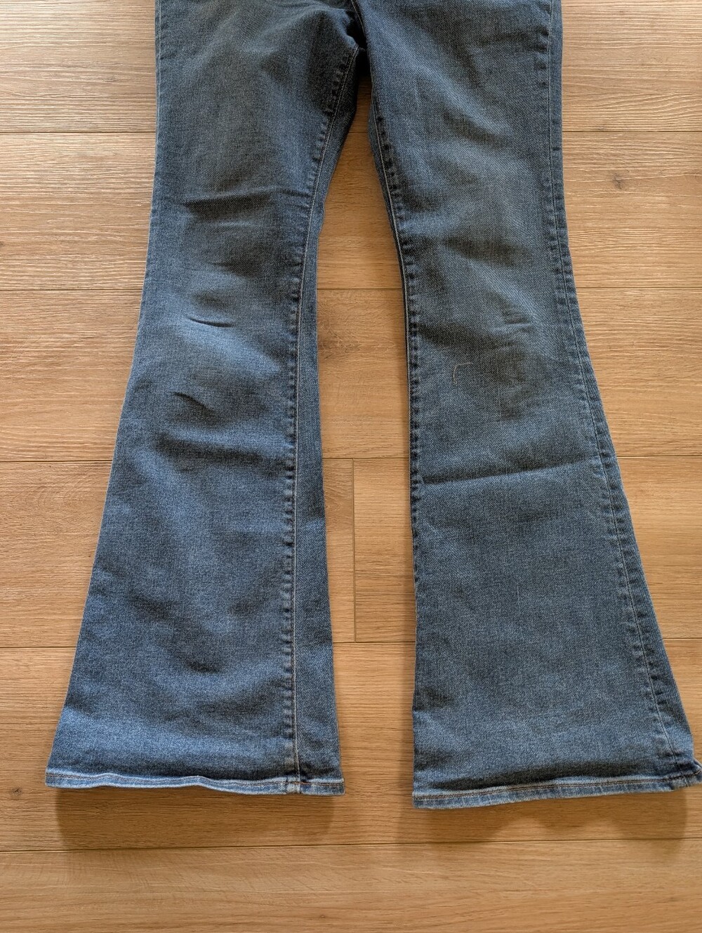 J.Crew Full Length Button-Fly Flare Jeans - Picture 5 of 8